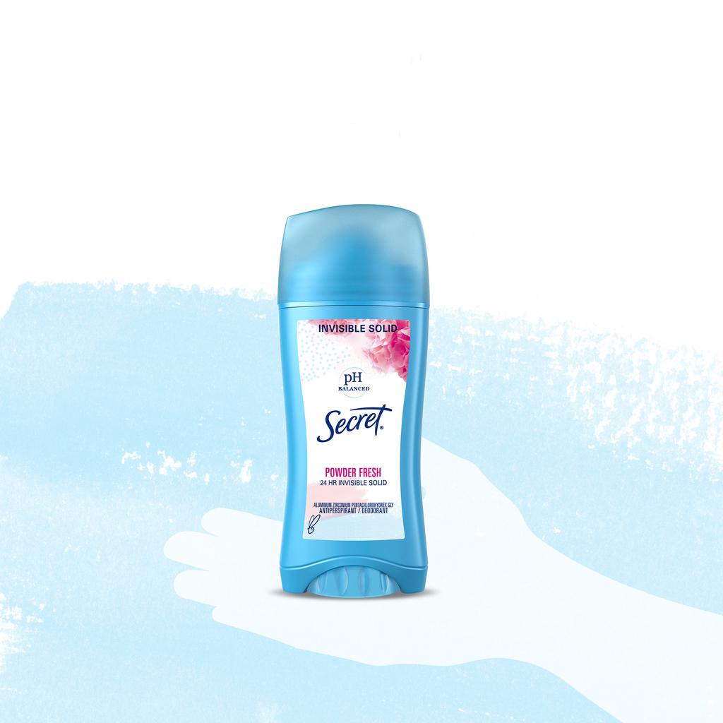 Secret Antitranspirante y Desodorante en Barra para Mujeres Powder Fresh 5 Unidades / 73.7 g / 2.6 oz