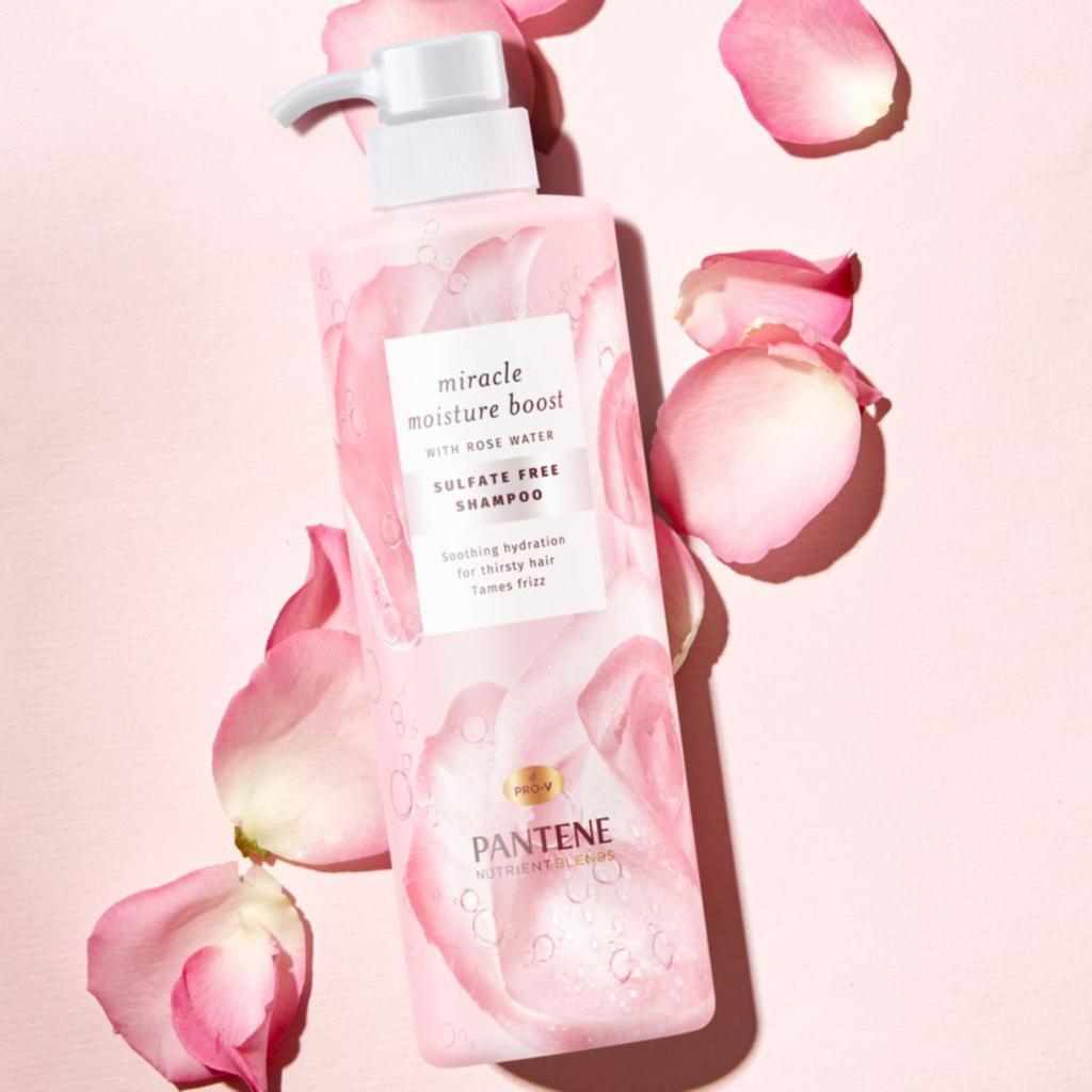 Pantene Shampoo y Acondicionador Nutrient Blends Agua de Rosas 530 mL / 17.9 oz