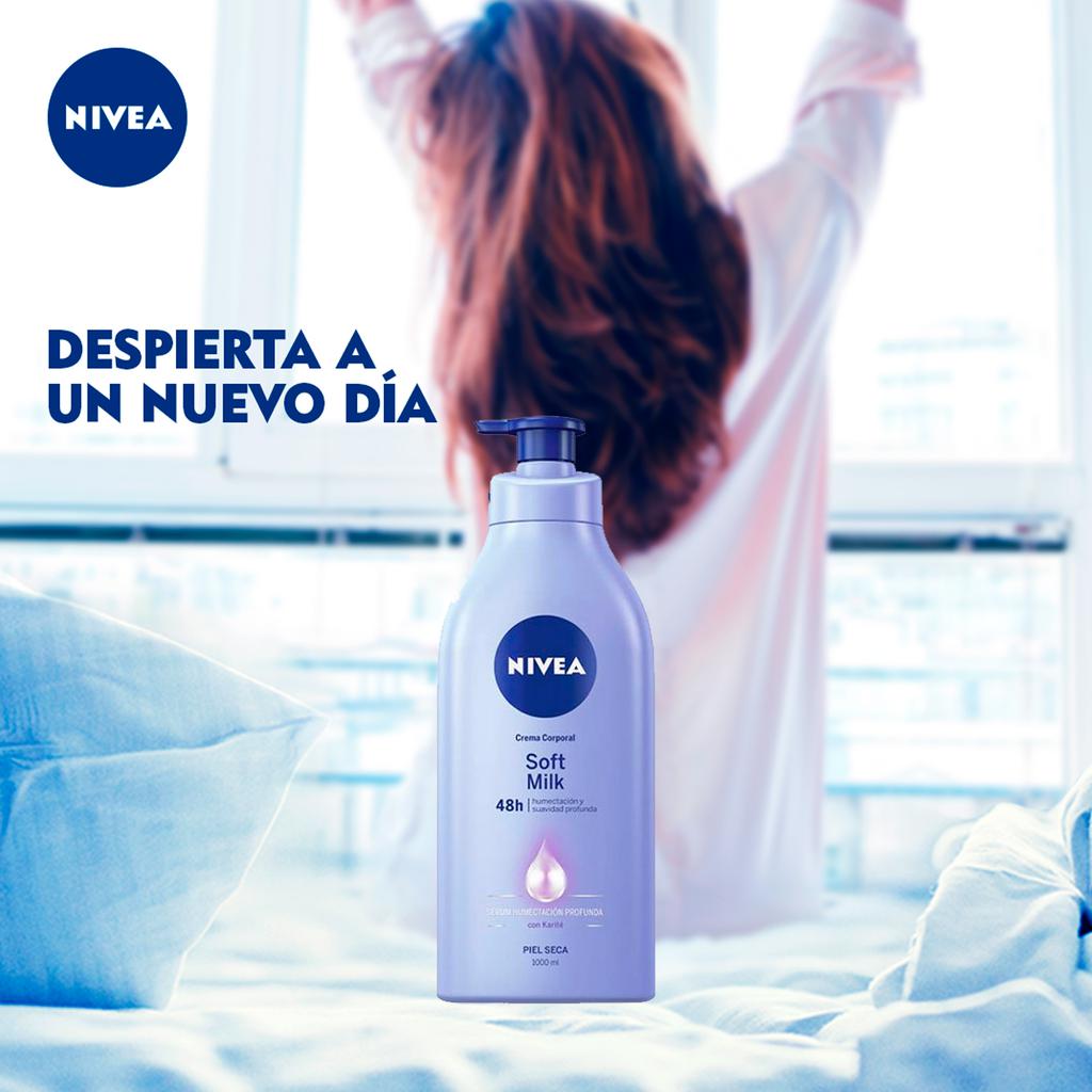 Nivea Crema Corporal Soft Milk 1 L
