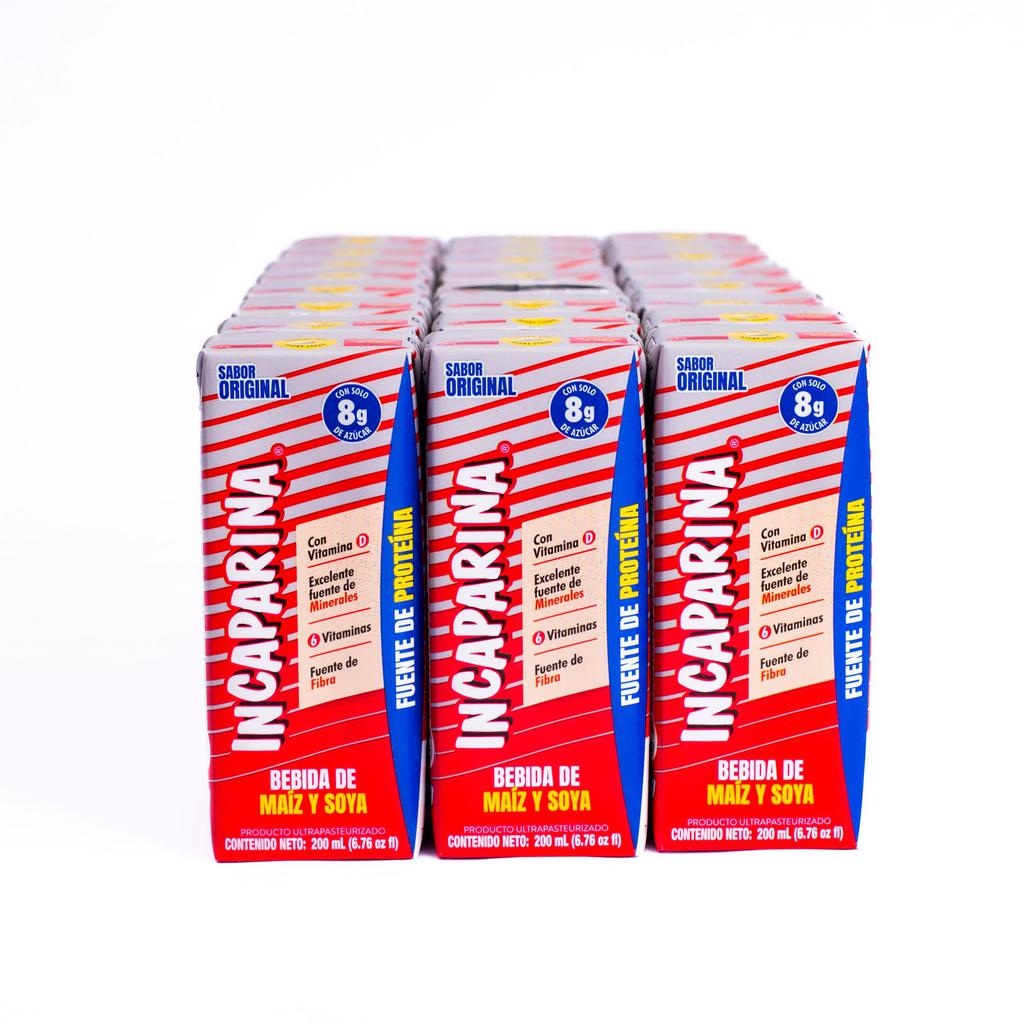 Incaparina Bebida de maíz/soya 24 unidades / 200 ml / 6.7 oz