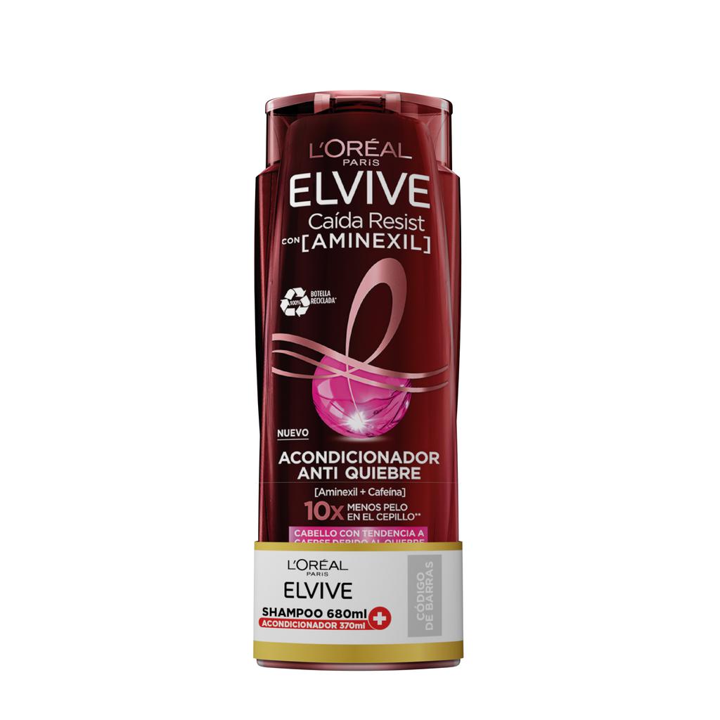 Elvive Anticaída con Aminexil Shampoo 680 mL + Acondicionador 370 mL