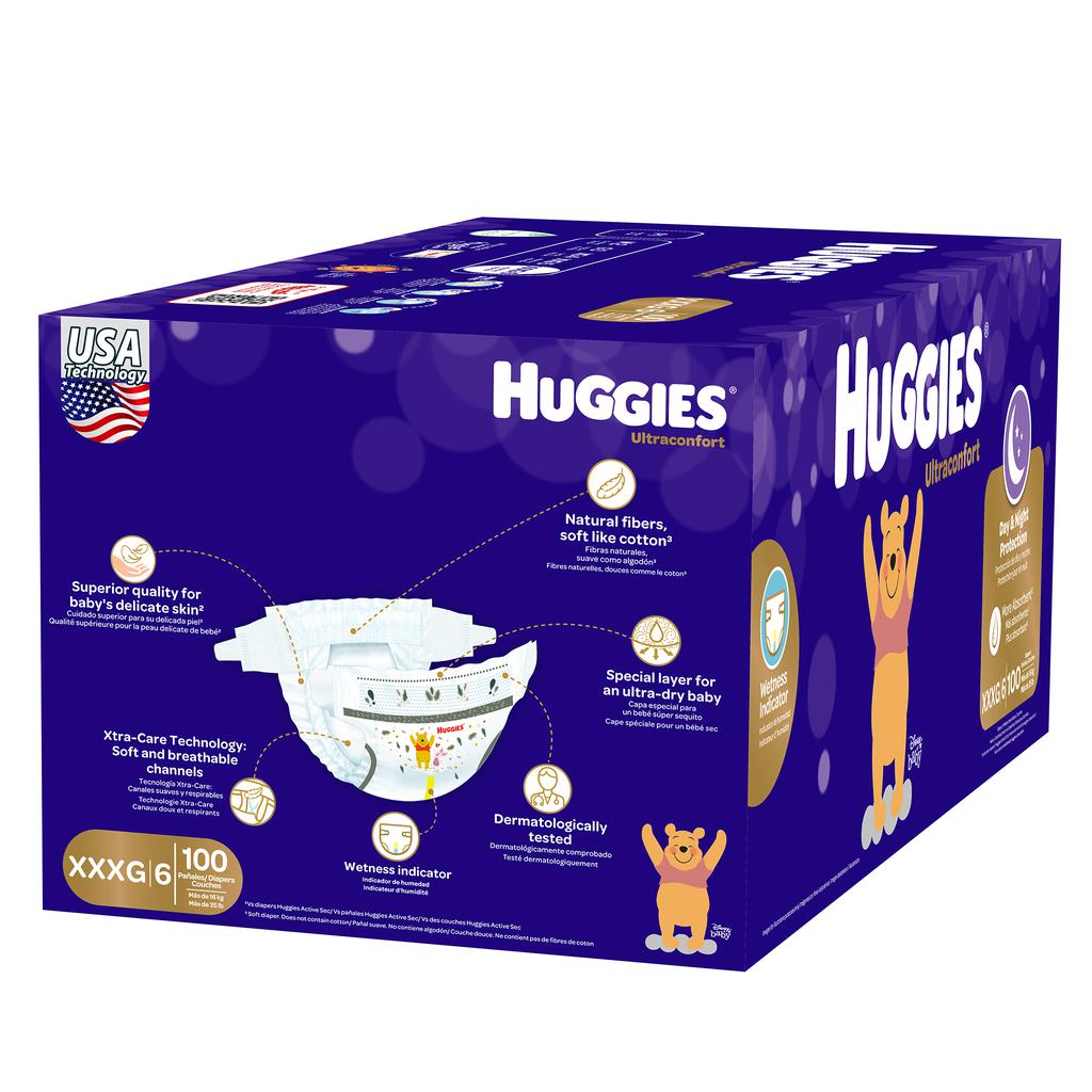Huggies UltraConfort Talla  XXXG / 100 Unidades