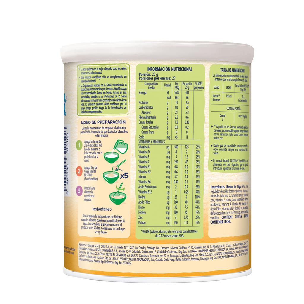 Nestum Cereal Trigo y Miel 730 g / 1.6 lb