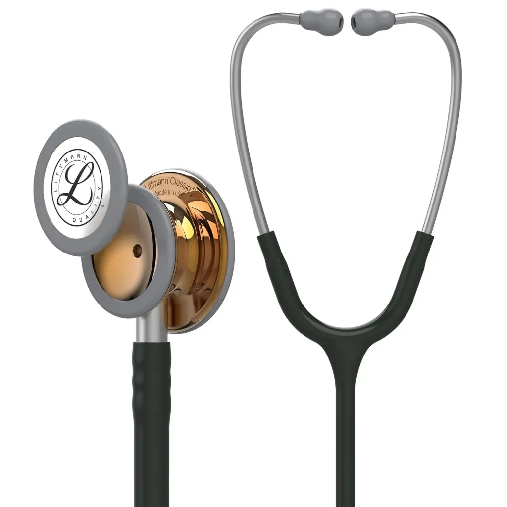 Classic III negro terminación cobre pulido 5646 Estetoscopio 3M Littman