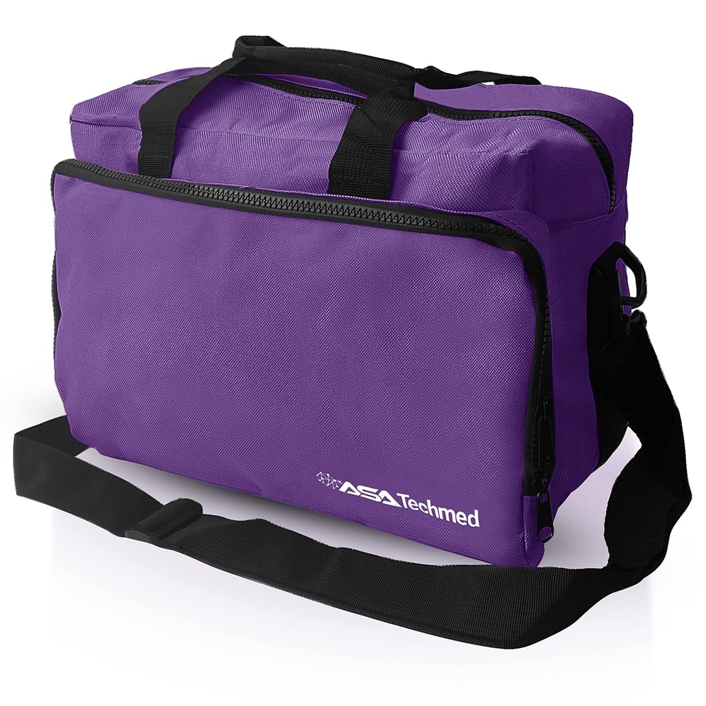Maletín médico morado AsaTechmed