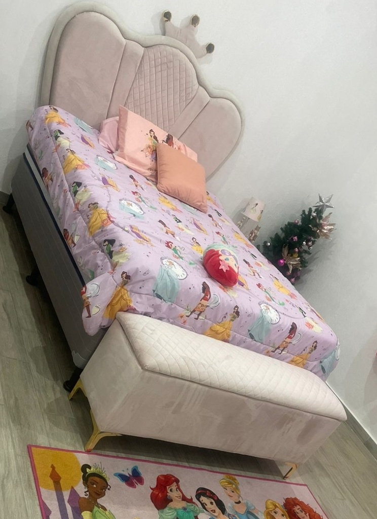 Cabecera Premium 'Boutique' (Art Déco con Insertos Espejados)