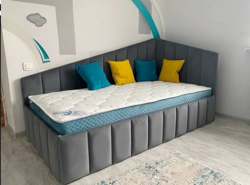 Cabecera Premium 'Exclusivo' (Art Déco con Insertos Espejados) - Modelo 2