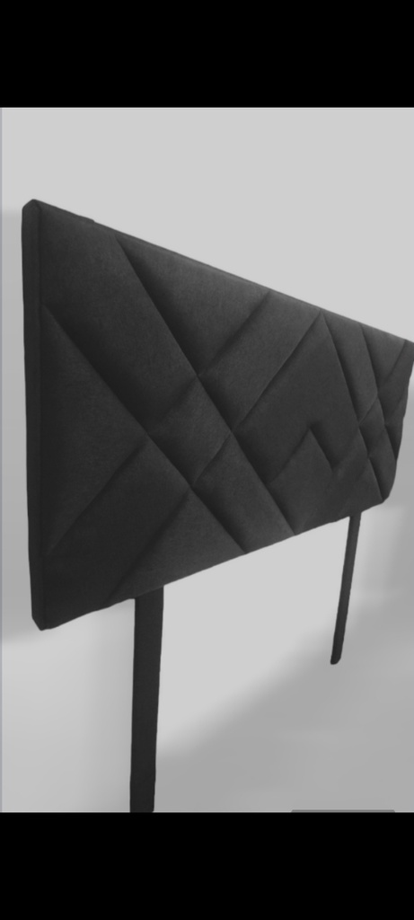 Cabecera Premium 'Exclusivo' (Art Déco con Insertos Espejados)