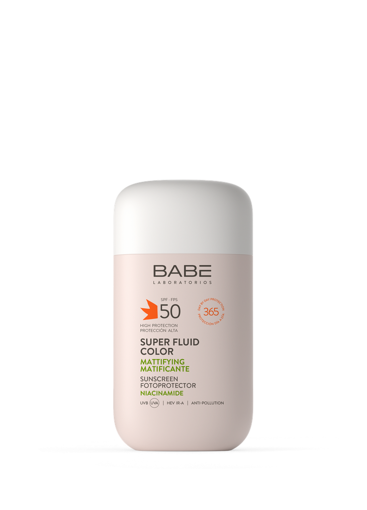 [BABE-FOT-007] SUPER FLUIDO COLOR MATIFICANTE SPF 50 BABÉ - 50ml