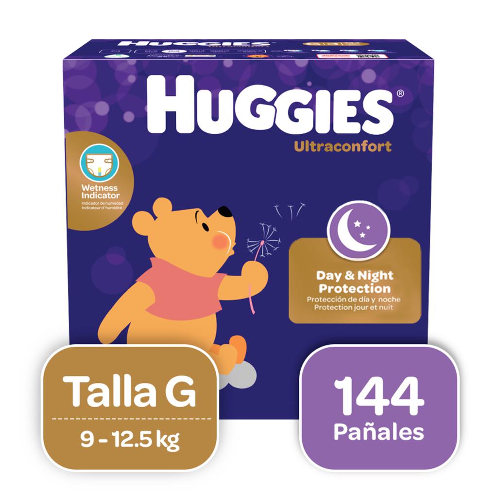 [547960] Huggies UltraConfort Talla G / 144 Unidades