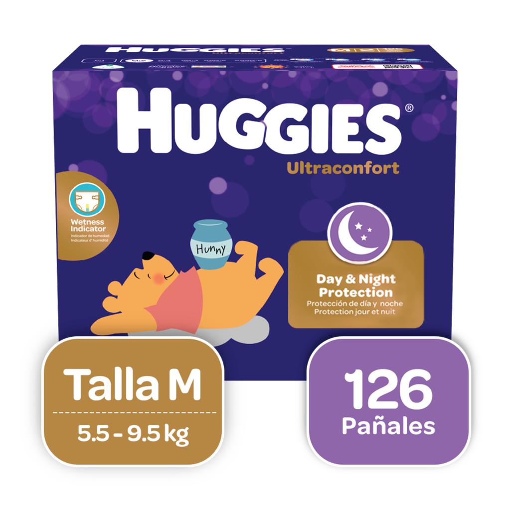 [547959] Huggies UltraConfort Pañales Talla M / 2 / 126 Unidades