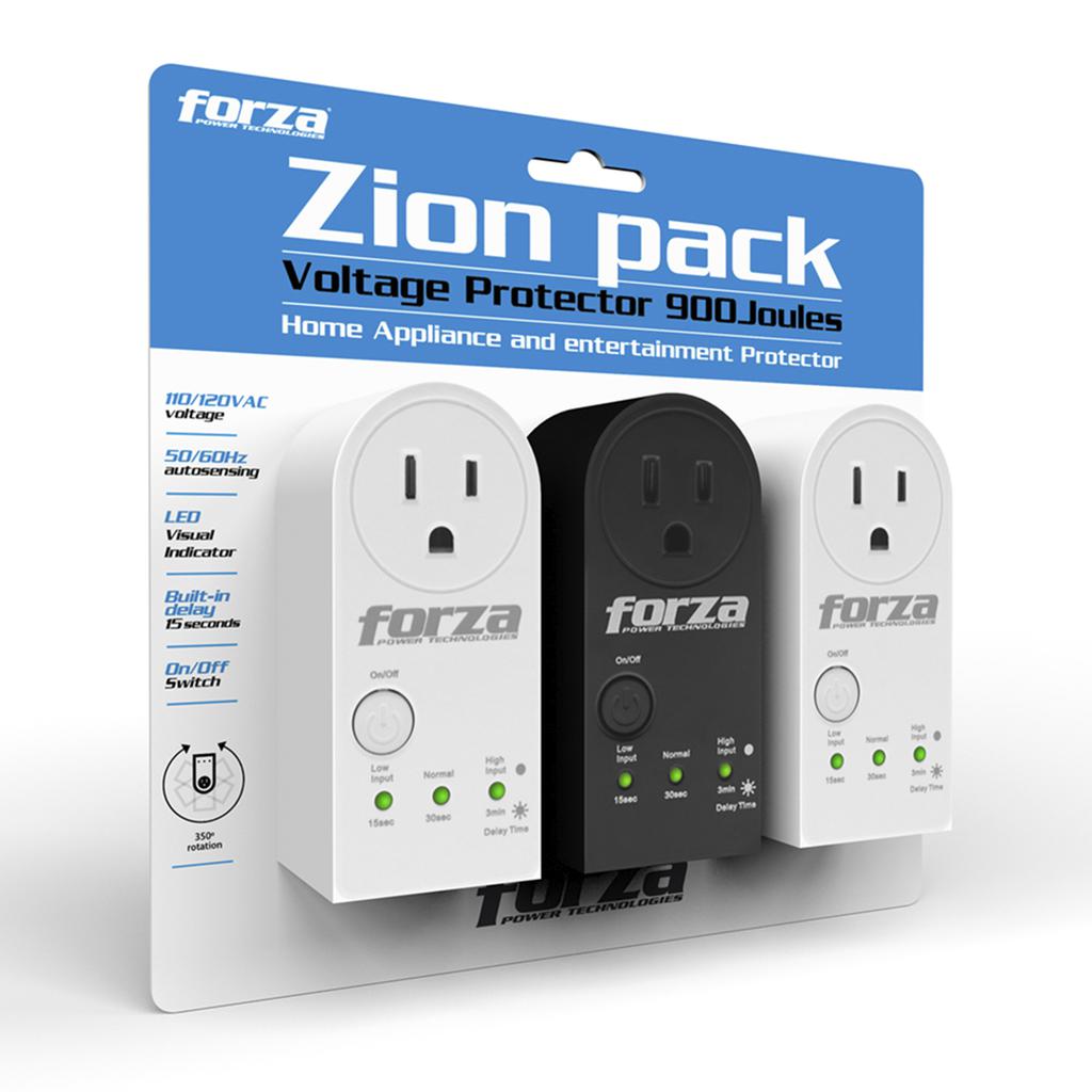 [464968] Forza Regulador de Voltaje 110 / 120 VAC 3 Unidades