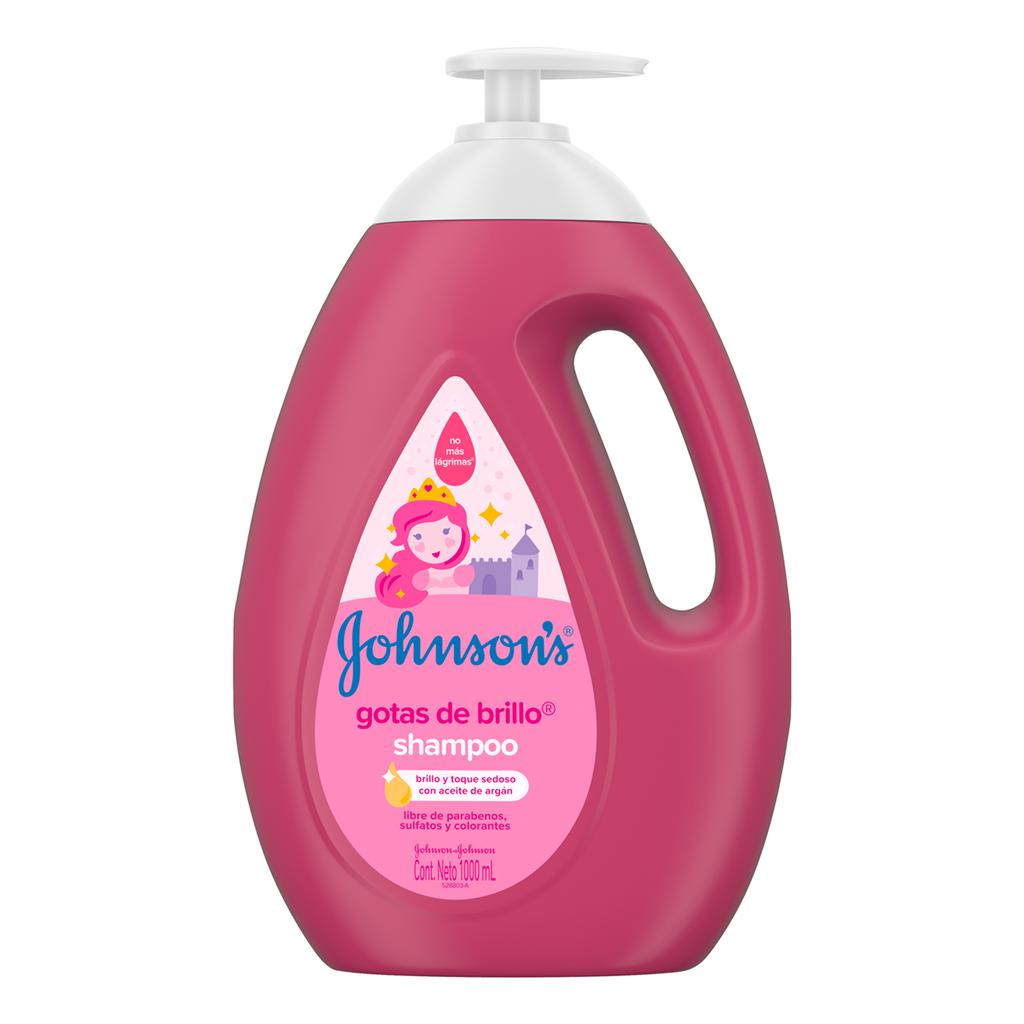 Johnson's Shampoo Gotas Brillo 1 L / 33.81 oz
