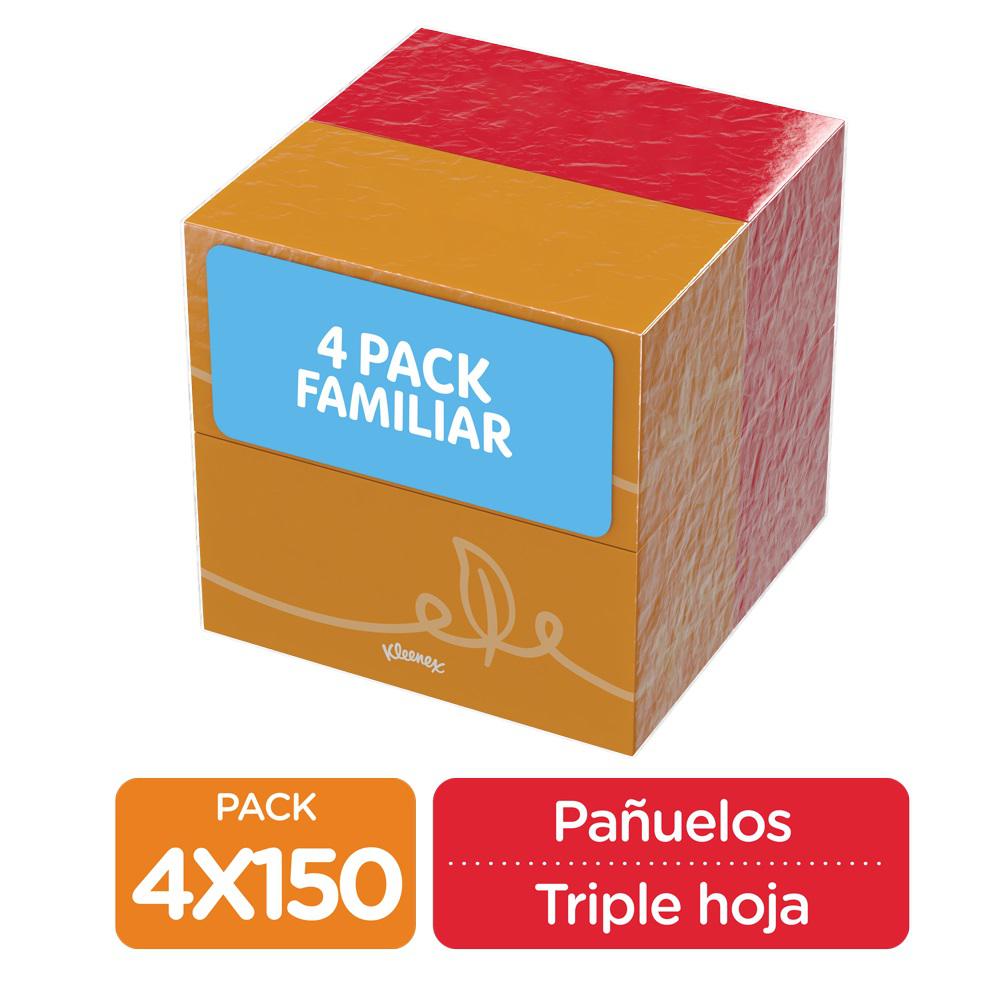 [310629] Kleenex Pañuelos Desechables 4 Unidades / 150 Hojas