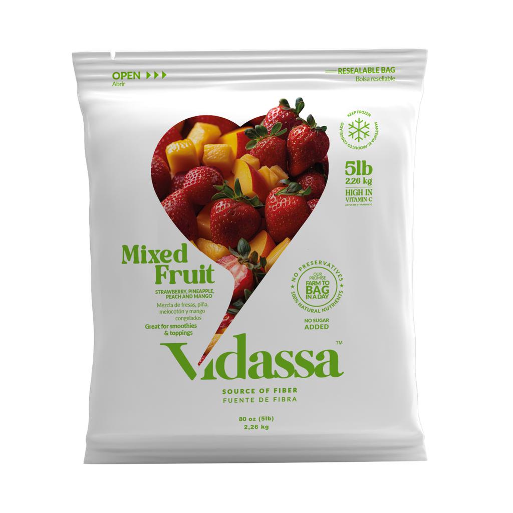 [485115] Vidassa Mix de Frutas Congelada 2.26 kg / 5 lb