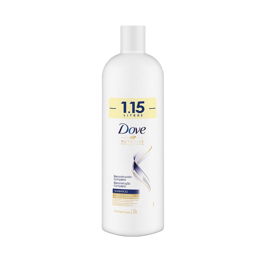 [369025] Dove Reconstrucción Completa Shampoo y Acondicionador 1.15 L + 400 mL