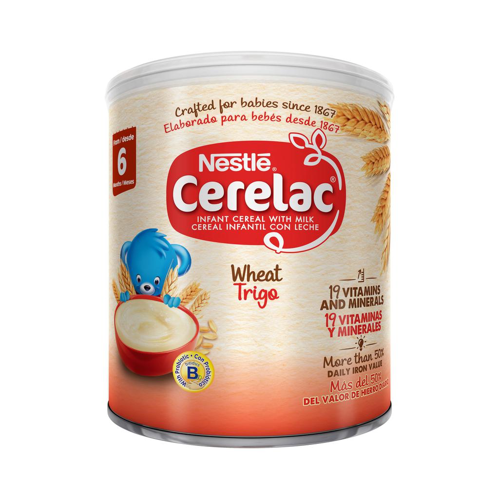 [306871] Nestle Cerelac Cereal Instantáneo Infantil de Trigo con Leche Descremada 1 kg / 35.2 oz