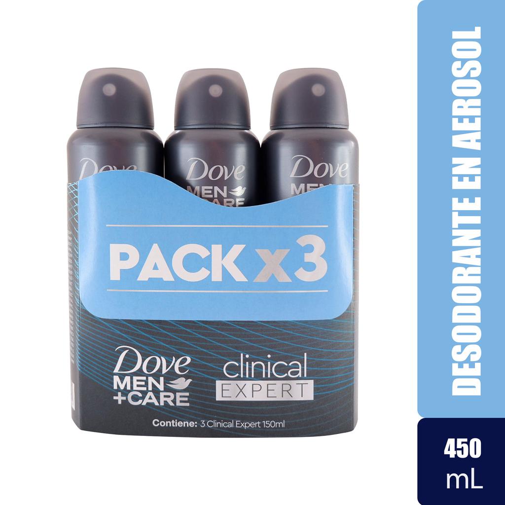 [463506] Dove Desodorante Clinical Expert en Aerosol 3 Unidades / 91 g