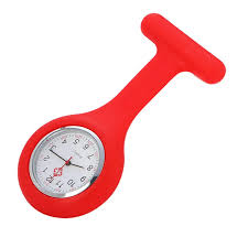 Reloj de solapa silicona rojo Baojulong