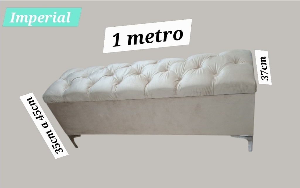 Banqueta Pie de Cama 'Emperador' - Modelo 2