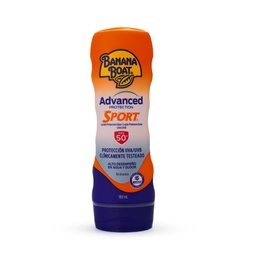 Banana Boat Loción Protectora Solar FPS 50 Advance Protection Sport 180 mL