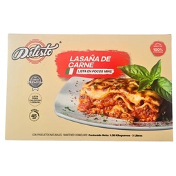 Delisto Lasaña de Carne 1.3 kg / 3 lb